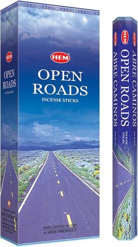 Open Roads - Box of Six 20 Stick Tubes - Hem Incense in Kuwait