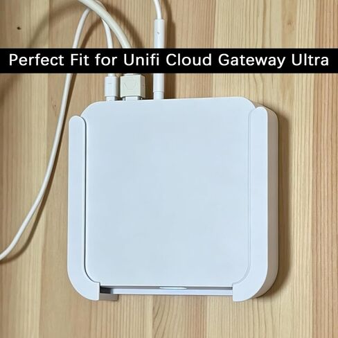Wall Bracket for UCG Ultra | Wall Mount for Unifi Cloud Gateway Ultra | Holder for UCG-Ultra | Fit for Ubiquiti Cloud Gateway Ultra in Saudi Arabia