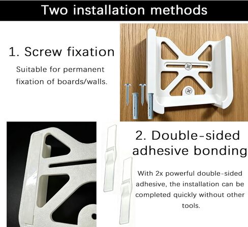 Wall Bracket for UCG Ultra | Wall Mount for Unifi Cloud Gateway Ultra | Holder for UCG-Ultra | Fit for Ubiquiti Cloud Gateway Ultra in Saudi Arabia