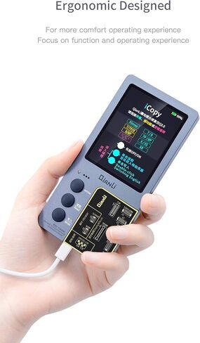Qianli 3 في 1 iCopy Plus 2.1 لهاتف iPhone 7/8/8P/X/XR/XS/XSMAX/11 Pro Max LCD/مبرمج نقل EEPROM وبطارية/لوحة إضاءة in Kuwait