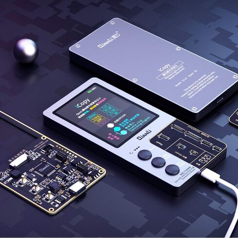 Qianli 3 في 1 iCopy Plus 2.1 لهاتف iPhone 7/8/8P/X/XR/XS/XSMAX/11 Pro Max LCD/مبرمج نقل EEPROM وبطارية/لوحة إضاءة in Kuwait