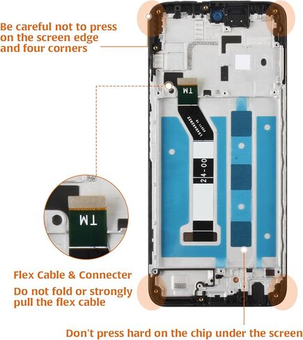 لموتورولا موتو جي باور 5G 2024 6.7 بوصة OEM LCD + إطار شاشة بديلة شاشة LCD تعمل باللمس مجموعة شاشة رقمية XT2415 مع أدوات إصلاح in Saudi Arabia