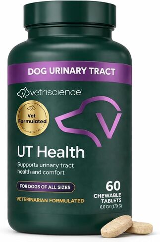 VetriScience Laboratories - UT Strength STAT for Dogs, Urinary Tract Support Supplement for Dogs, 90 Chewable Tablets in Saudi Arabia