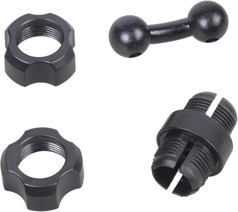 5.8cm Extension Arm Double 17mm Ball Head 360 Positioning Easy to Use for Car Cup Holder Mounts Tablet Stand Double Ball Head Phone Mounting Adapters in Kuwait