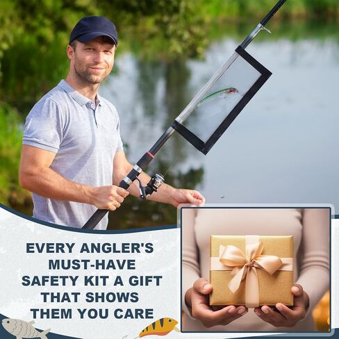 Outus 15 Pack Fishing Lure Wrap for Rod Clear PVC Lure Covers Keeps Hook Cover in 3 Sizes to Keep Hook Safe Bait Storage, Anti-Puncture Fishing Gear Organizer, 5 Large, 5 Medium, 5 Small in Saudi Arabia