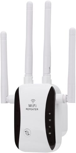 WiFi Repeater for Home, Wirelees WiFi Signal Booster, Wide Cover Internet Extender, Stable Portable Signal Amplifier in Saudi Arabia