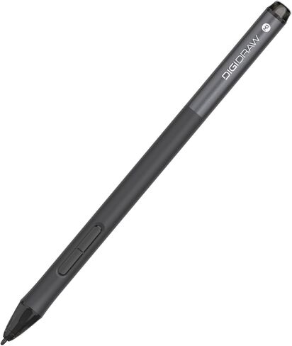 DIGIDRAW Magic Pen 3.0 Replacement Stylus, 730K High Sensitivity, Dual Side Programmable Keys, 13g Ultra-Light, Compatible with T410 /T610 /TW410 /TW610 Drawing Tablets in Saudi Arabia
