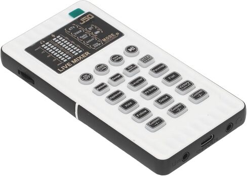 Voice Changer, Portable Voice Changer, 9 Effects, 8 Sound Modes, Gaming, Compatible with Mobile Phone Computer, Plug and Play in Kuwait