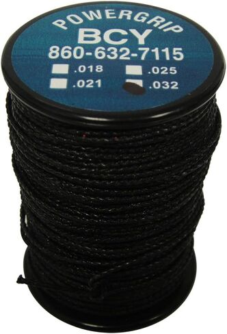 BCY Power Grip Serving باللون الأسود .032 40 ياردة. in Kuwait
