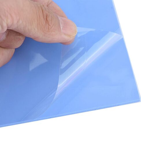 Kadimendium Thermal Conductivity Thermal Pads Customizable Heat Conduction for Electronics Projects Suitable for DIY Enthusiasts Silicon Blue 100x100x3mm in Saudi Arabia