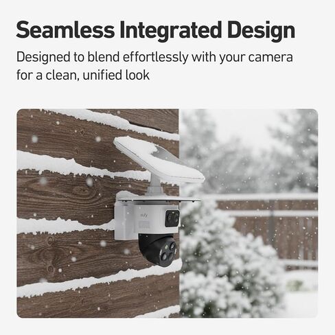 Holicfun Sun and Rain Visor for Eufy Security eufyCam S4 - غطاء ظل الكاميرا الواقي المقاوم للطقس in Saudi Arabia