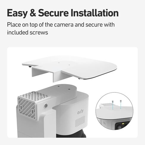 Holicfun Sun and Rain Visor for Eufy Security eufyCam S4 - غطاء ظل الكاميرا الواقي المقاوم للطقس in Saudi Arabia
