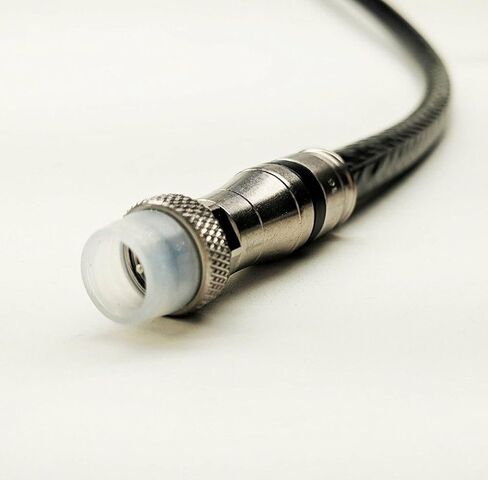 100ft Black 3X Shields Direct Burial Underground RG-11 COAXIAL Cable 14AWG 75 Ohm Gel Braided Anti Moisture & Condensation Weather Seal All Brass CONNECTORS Assembled in USA in Saudi Arabia