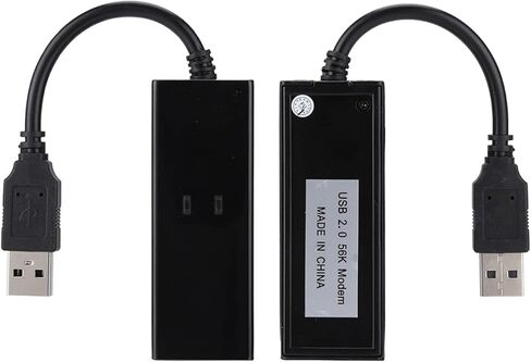 USB 2.0 56K مودم فاكس اتصال سريع للاتصال السريع بالإنترنت على أجهزة الكمبيوتر الشخصية المناسبة لنظام Win 7 in Kuwait