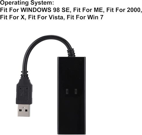 USB 2.0 56K مودم فاكس اتصال سريع للاتصال السريع بالإنترنت على أجهزة الكمبيوتر الشخصية المناسبة لنظام Win 7 in Kuwait