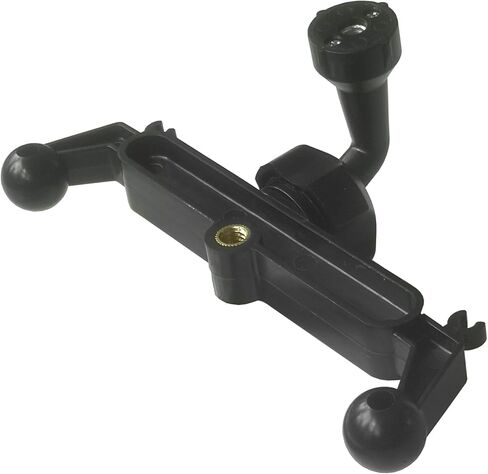 17mm Ball Head Joint Splitter with 1/4 Extension Car Mounts Live Broadcast Equipment Multiple Angles in Kuwait
