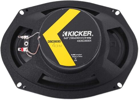 2 Kicker 43DSC69304 DSC6930 6x9 360w 3-Way Car Speakers+(2) Enclosures DS693 in Saudi Arabia