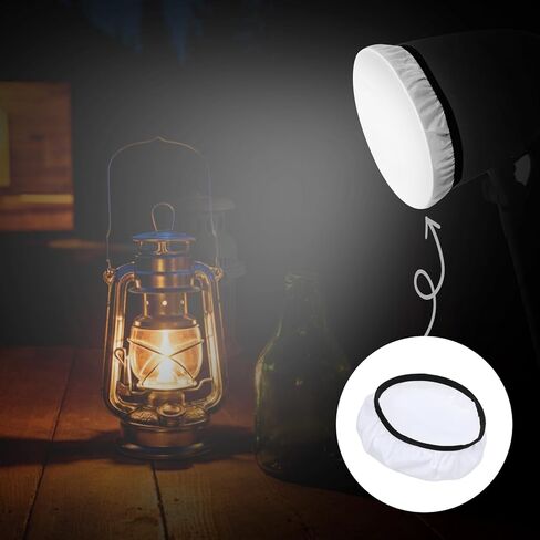7 Inch Light Diffuser Sock, Soft White Cloth Lamp Cover, for 5.5 to 7 Inch Studio Strobe Reflectors, Ring Light, Flash, Wedding Photography, Video Shooting(4pcs) in Saudi Arabia
