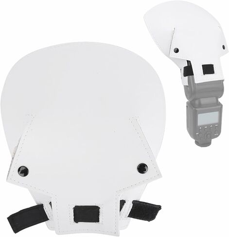 Zerodis Arc Shape Flash Reflector Diffusers Mini Flash Bounce Diffuser Softbox Portable Camera Light Diffuser Reflector Softbox Kit Suitable for Most SLR Cameras Arc Shape in Saudi Arabia