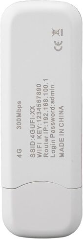 SUNGOOYUE 4G LTE USB Modem with WiFi Hotspot, High Speed Internet Sharing for 10 Users, WPAWPA2 Encryption for Data Control (802.11 Bg/n Support, Red) in Saudi Arabia