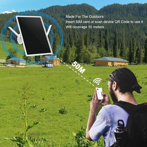 جهاز توجيه مودم يعمل بالطاقة الشمسية 4G LTE ومودم WiFi6 خارجي ولوحة شمسية بقدرة 15 وات وبطارية 20000 مللي أمبير في الساعة لأوروبا in Kuwait