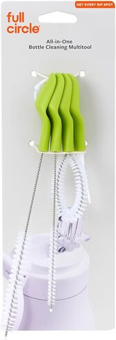 Full Circle Little Sipper Bottle & Straw Cleaner, One Size, Grey in Kuwait