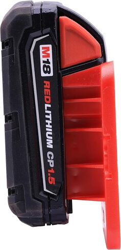 20 Pack Battery Holders Tool Holders for Milwaukee M18 18V Drill,10pcs Tool Hangers and 10pcs Battery Holder Wall Mount(Red,70pcs Screws) in Saudi Arabia