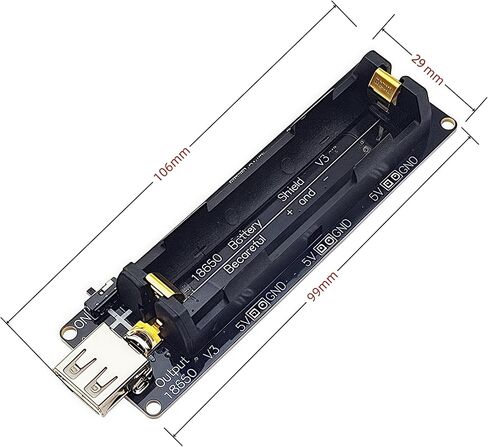 2 قطعة 1 فتحة 1865O V3 حامل البطارية وحدة شحن درع البطارية مع USB إلى كابل شحن MicroUSB in Kuwait