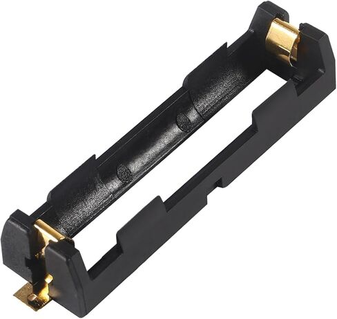 6 Pcs 18650 Battery Holders 1 Slot 18650 Battery Clip Holder Box Case for 18650 Battery Copper Contacts Battery Storage Case in Saudi Arabia