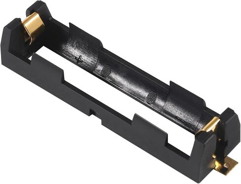 6 Pcs 18650 Battery Holders 1 Slot 18650 Battery Clip Holder Box Case for 18650 Battery Copper Contacts Battery Storage Case in Saudi Arabia