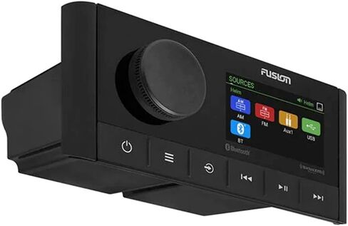 FUSION MS-RA210 Marine Stereo, with DSP, A Garmin Brand (Renewed), Black in Saudi Arabia