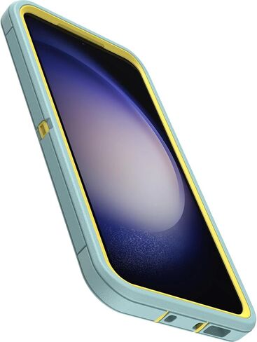OtterBox Galaxy S23+ (فقط) - حافظة سلسلة Defender - أشرعة وشمس، قوية ومتينة - مع حماية للمنافذ - تشتمل على حامل بمشبك - حماية دفاعية ميكروبية - عبوة غير مخصصة للبيع بالتجزئة in Saudi Arabia