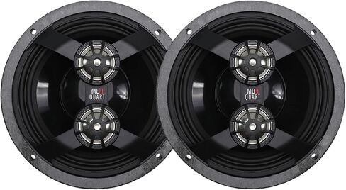 MB Quart 6.5" 3-Way Coaxial Speakers for 2014-2023 Harley Davidson Street & Ultra Glide with 1" Titanium Dome Tweeters & OEM Frame Design Installation in Saudi Arabia