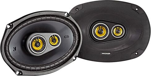 KICKER 46CSC6934 6x9 CS-Series مكبرات صوت محورية ومجموعة تثبيت شريط الصوت متوافقة مع Jeep JL (2018-2023) وJT (2020-2023) in Saudi Arabia