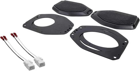 KICKER 46CSC6934 6x9 CS-Series مكبرات صوت محورية ومجموعة تثبيت شريط الصوت متوافقة مع Jeep JL (2018-2023) وJT (2020-2023) in Saudi Arabia