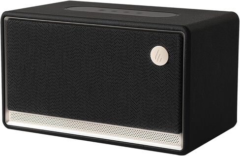 Edifier ES300 Tabletop Wireless Speaker, Hi-Res Audio Bluetooth 5.3 & 12H Long Playtime, Crystal Clear Sound Multiple Connectivity for Home Office Outdoor Desktop - Black (Renewed) in Saudi Arabia