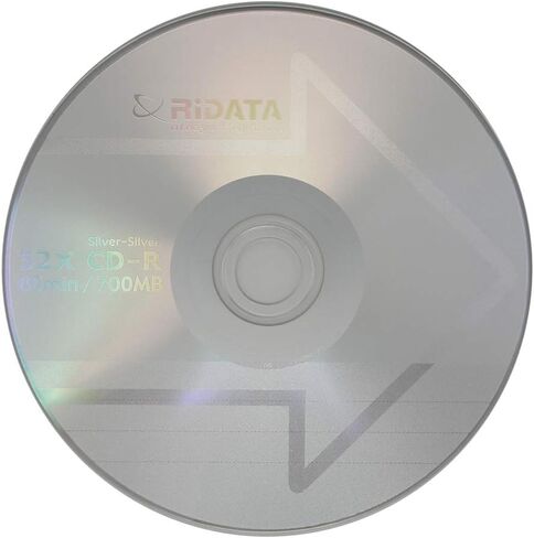 1000 Pack Ridata CD-R 52X 700MB 80Min Branded Logo Blank Media Recordable Disc in Saudi Arabia