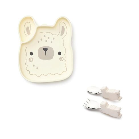 Loulou Lollipop Silicone Soothie Pacifier Clip Binky Holder for Newborn and Baby - Color Block - Sage in Saudi Arabia