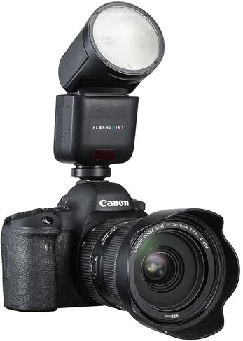 Flashpoint Zoom Li-ion X Mid R2 TTL Round Flash for Canon, Godox V1mid in Saudi Arabia