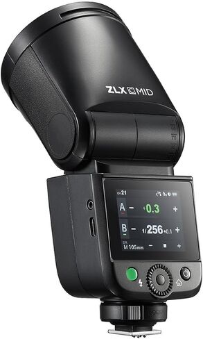 Flashpoint Zoom Li-ion X Mid R2 TTL Round Flash for Canon, Godox V1mid in Saudi Arabia