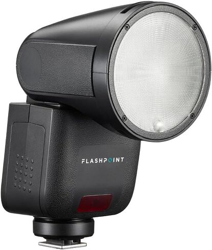 Flashpoint Zoom Li-ion X Mid R2 TTL Round Flash for Canon, Godox V1mid in Saudi Arabia