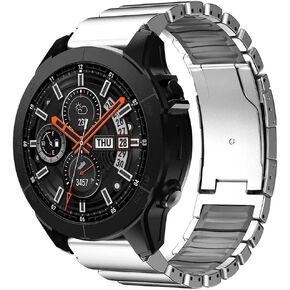 26mm 22mm Grade 2 Titanium Silicone Band for Tactix 8 51mm/Enduro 3 51 mm/Fenix 8/7/7X/6X, QuickFit Metal Strap for Venu 4 45mm/Fenix 8 47mm,Lightweight,Skin-Friendly Anti-Slip, No Hair Pulll in Saudi Arabia