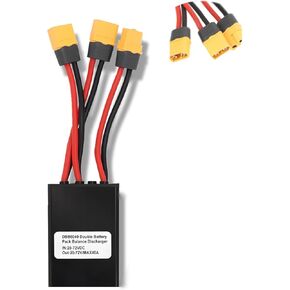 SUNGOOYUE Dual Battery Parallel Module Adapter, 20V‑72V Dual Battery Connector Adapter Increase Capacity Battery Discharge Converter (40A) in Kuwait