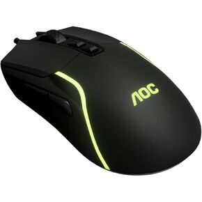 AOC Wired Gaming Mouse, 7200DPI RGB Ergonomic Computer Mouse with Optical Sensor Game Corded Mouse, 7 Programmable Buttons, USB Gaming Mice for Laptop, PC GM170 in Saudi Arabia