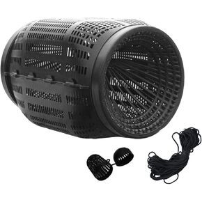 Turtle Traps for Ponds | Fish Trap | Fishing Net Cage for Shrimp Crab Traps | EEL River | Pinfish Trap Saltwater | Portable Lightweight Fish Bait T-raps with 6m Rope for Freshwater Saltwater in Saudi Arabia