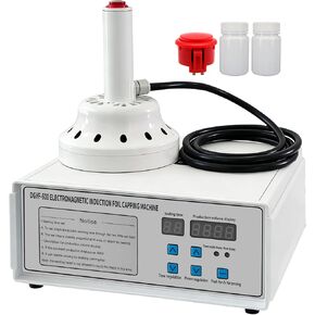 Portable Handheld Induction Sealer, 20mm-130mm, 110V, Bottle Cap Sealing Machine for Plastic/Glass Bottles, White in Saudi Arabia