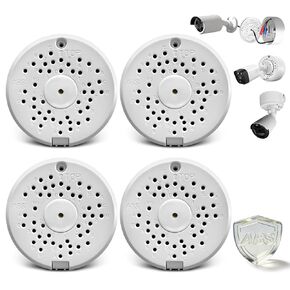 (ABS New) Security Camera Junction Box,Security Camera Bracket Outdoor,Plastic Waterproof Security Camera Mount Hide Cable Junction Box for Arlo Solar Panel Flip Cover Cable Cover in Kuwait