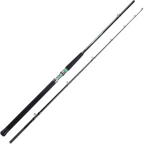 Sougayilang Travel Inshore & Surf Rod - قضبان الغزل والصب، قطعتان متوسطتان ثقيلتان، فارغة من الجرافيت عالي الكثافة، أدلة زركونيا، مقعد بكرة ألومنيوم - مقاوم للتآكل لسمك السلور، والباس، والسمك الأحمر in Kuwait