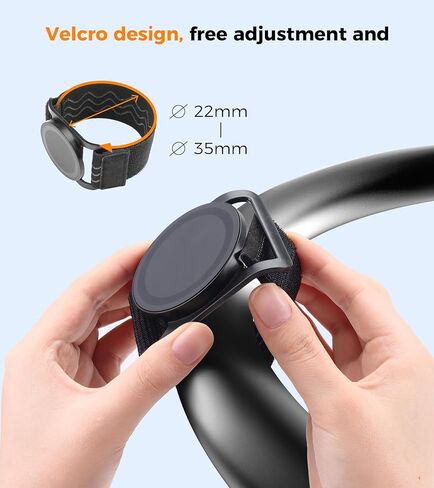 enGMOLPHY MagSafe-Compatible Phone Stand with Adjustable & Replaceable Band, Magnetic Gym Mount for iPhone 17/16/15/14/13 Series,Universal Gym, Stroller, Spin Bike, Treadmill & Outdoor Mount in Saudi Arabia