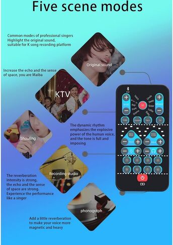 Voice Changer, Mini Sound Disguiser with 8 Sound Effects for Phone Computer in Saudi Arabia